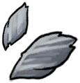 Rare Feather Fragment